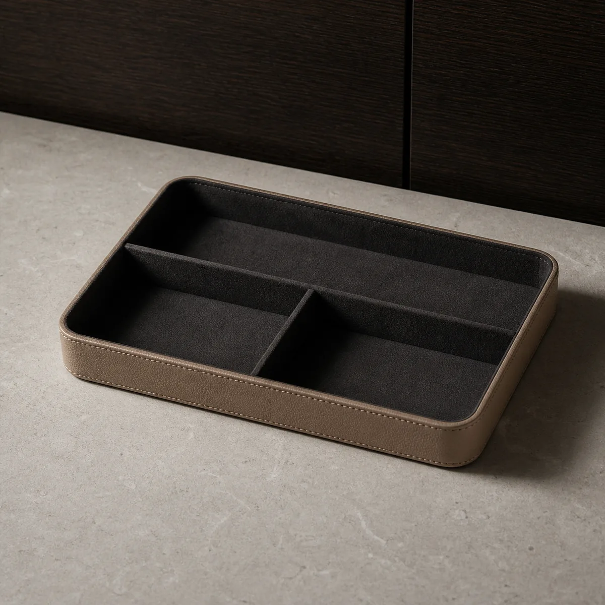 Leather Valet Tray